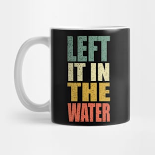 Funny Retro Left It in the Water Jesus Humor Christian Mug